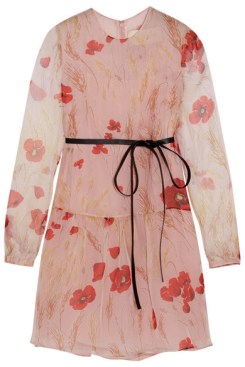 Valentino Floral-Print dress